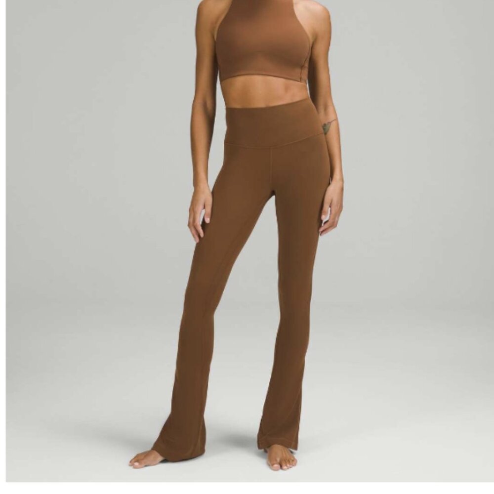 Lululemon Align brown flare leggings